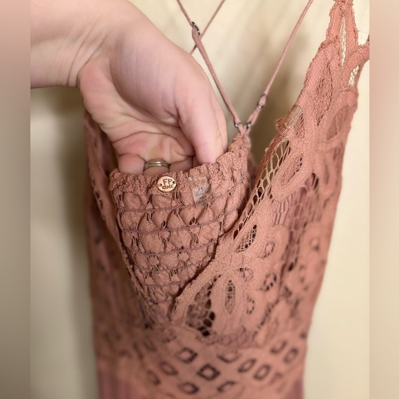EUC FREE PEOPLE ONE ADELLA SLIP RT$88 - Picture 6 of 6